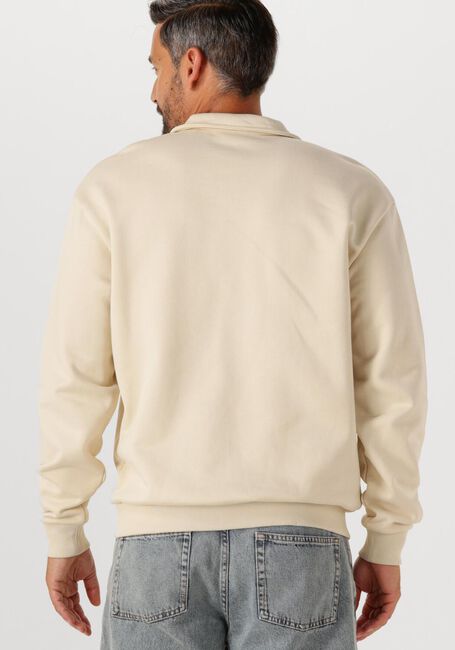 Beige LES DEUX Sweatshirt CREW HALF-ZIP SWEATSHIRT - large