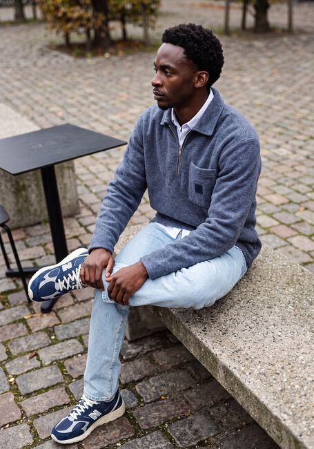Dunkelblau THE GOODPEOPLE Pullover LEO - large