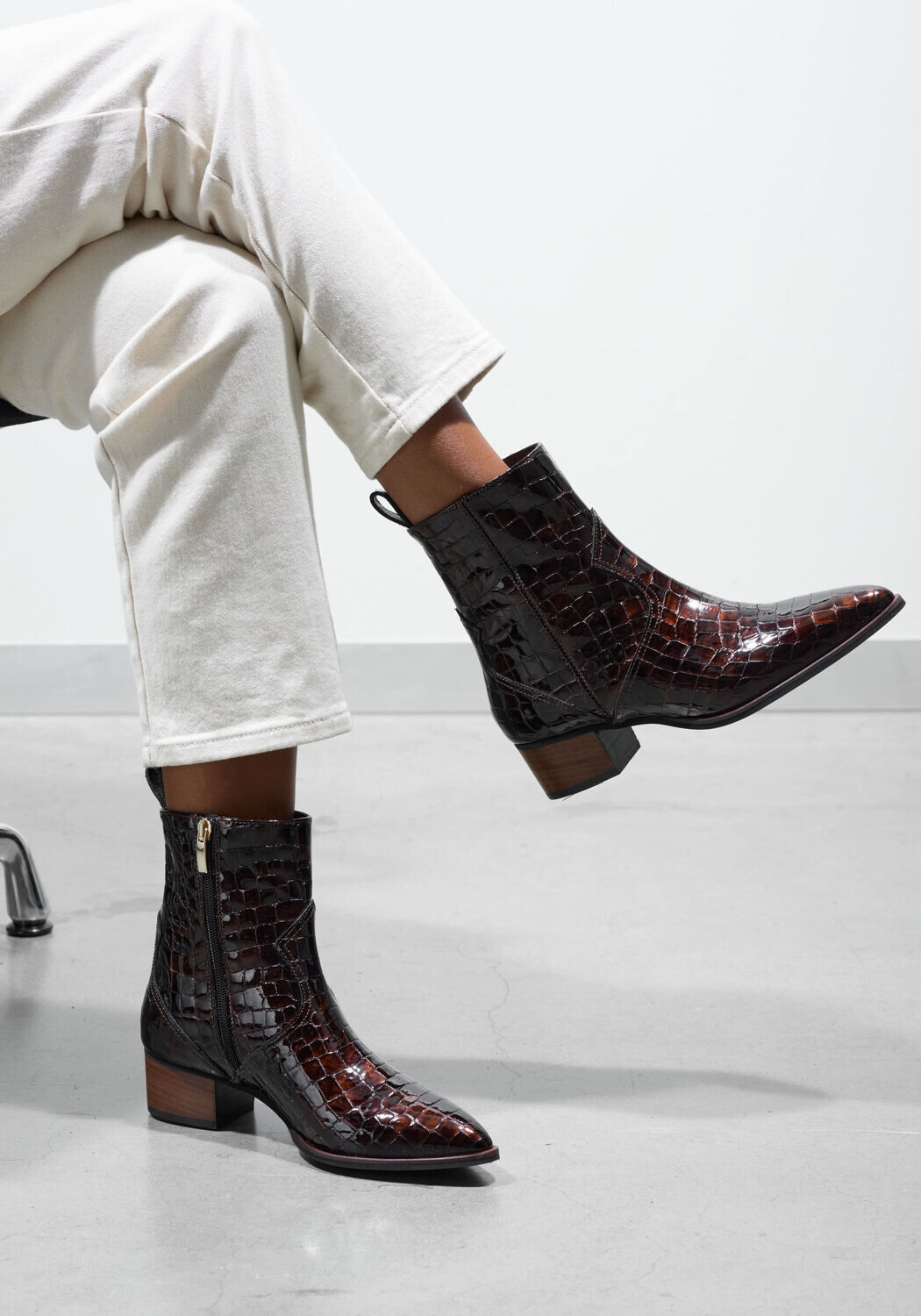 Braune LINA LOCCHI Stiefeletten 3231 - large