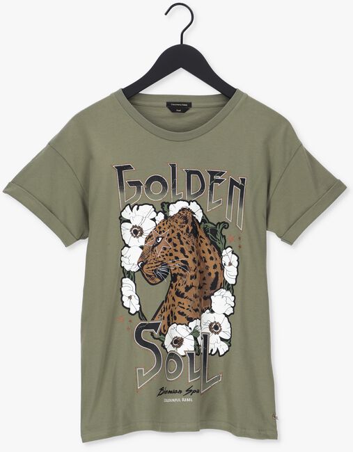 Grüne COLOURFUL REBEL T-shirt GOLDEN SOUL BOXY TEE - large