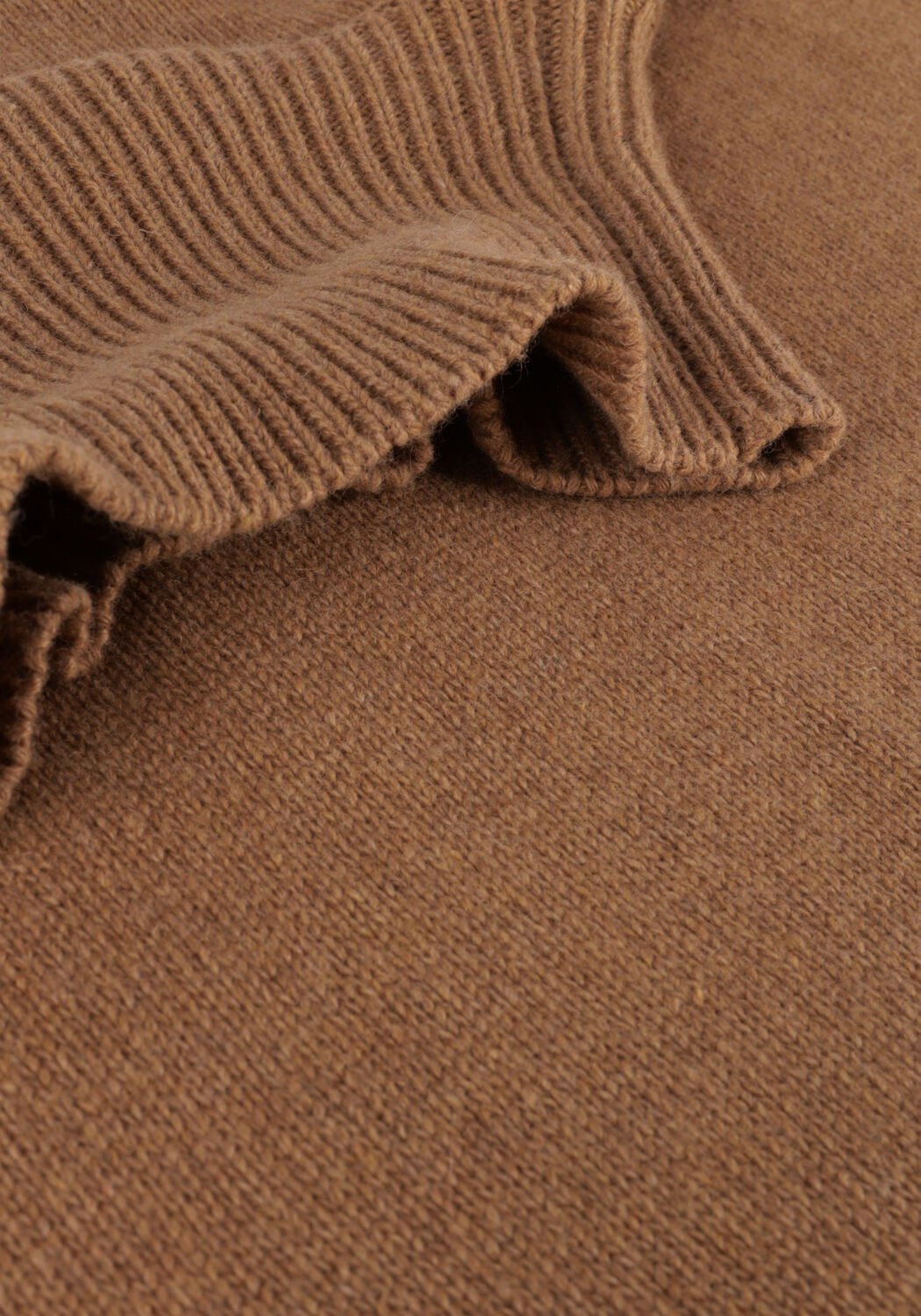 Camelfarbene BY-BAR Pullover SAMMIE PULLOVER - large