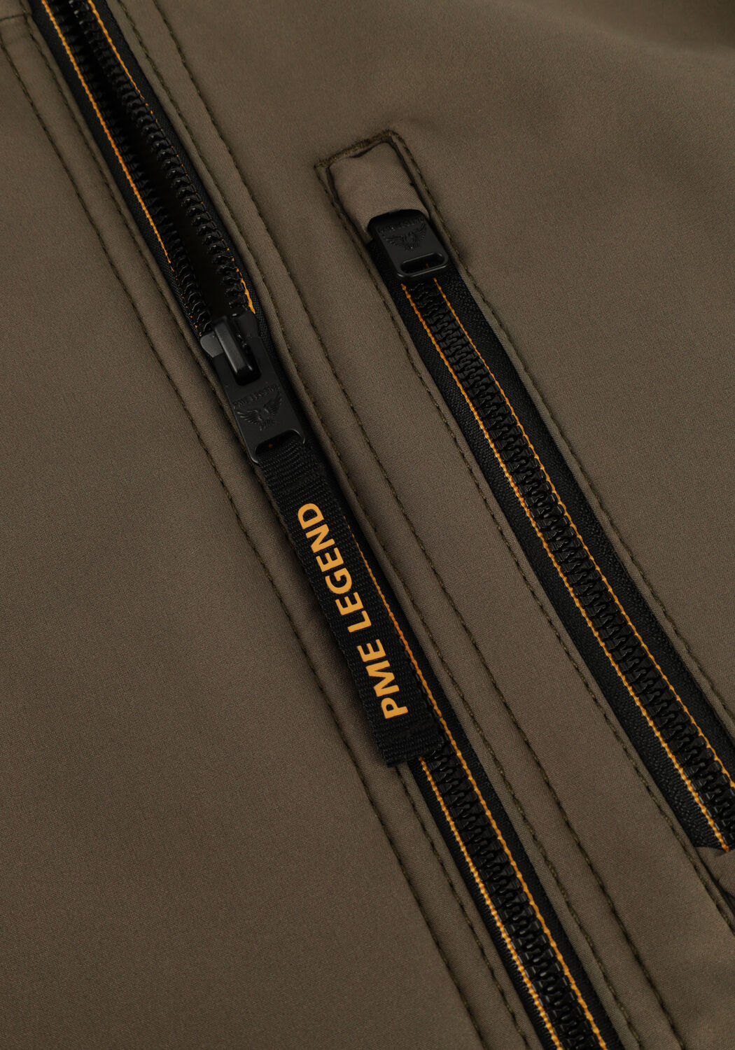 Olive PME LEGEND Jack BOMBER JACKET SKYGLIDER 3.0 SOFTSHELL - large