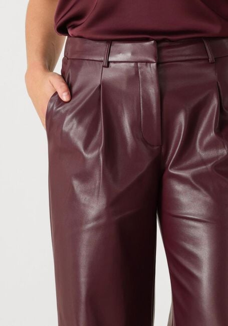 Bordeaux DANTE6 Weite Hose JULES FAUX LEATHER PANTS - large