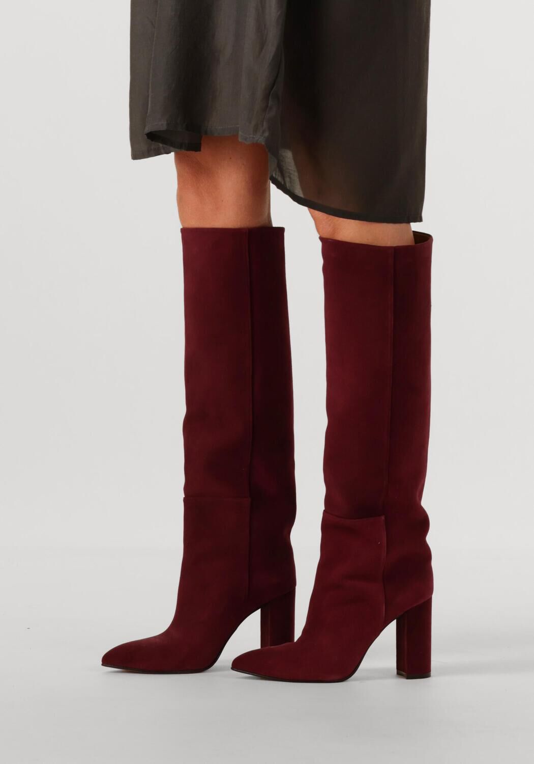 Rote TORAL Hohe Stiefel 12591 - large