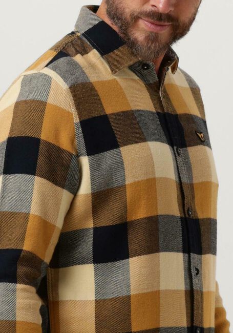 Braune PME LEGEND Overshirt LONG SLEEVE SHIRT HEAVY CTN TWILL CHECK - large
