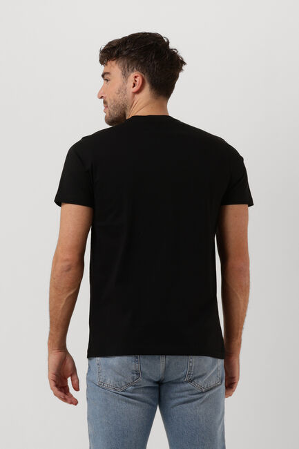 Schwarze PS PAUL SMITH T-shirt MENS SLIM FIT SS TSHIRT ZEBRA - large