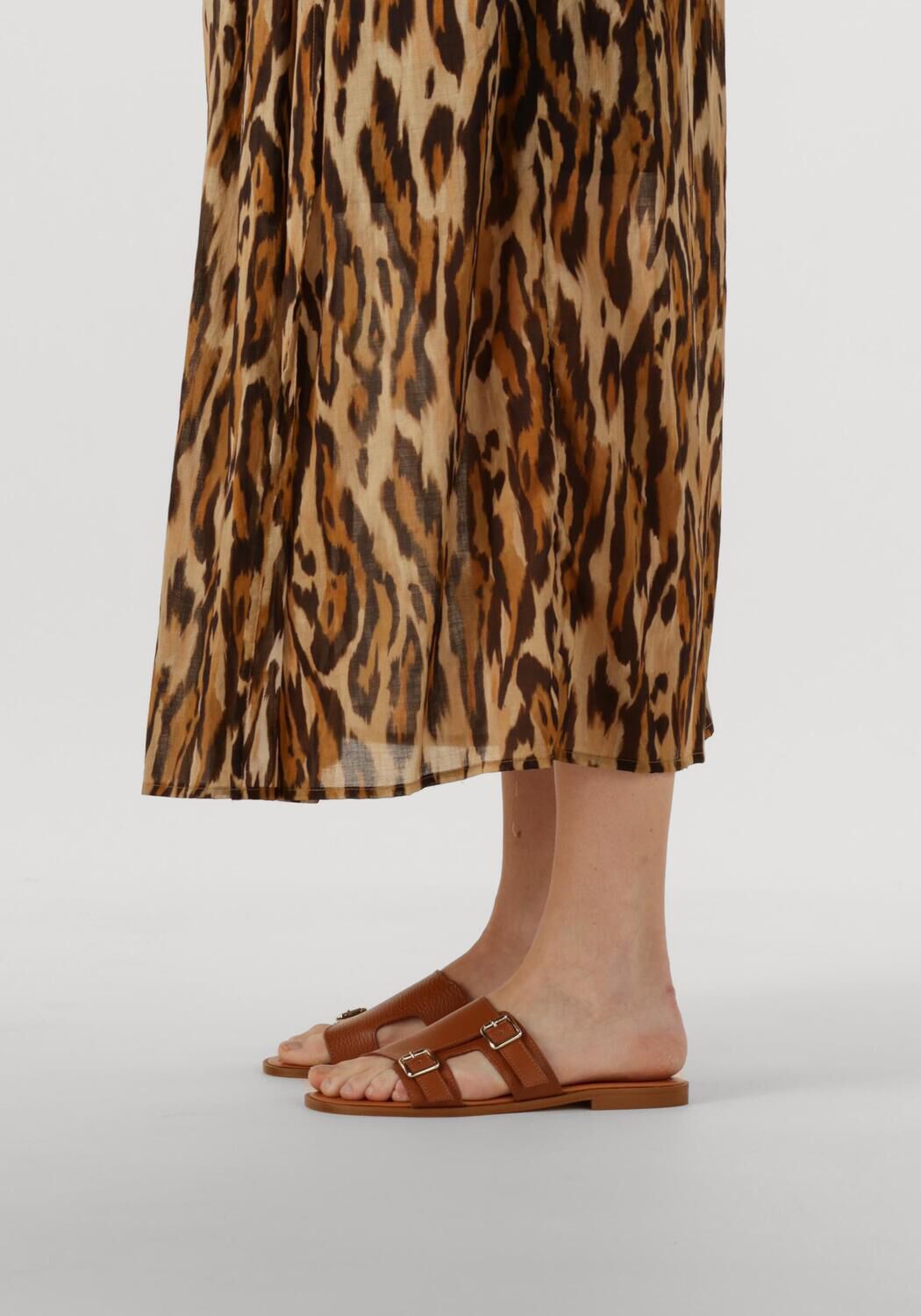 Cognacfarbene STEFANO LAURAN Pantolette 24004 - large