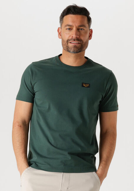 Grüne PME LEGEND T-shirt SHORT SLEEVE R-NECK GUYVER TEE - large