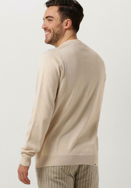 Beige ANERKJENDT Pullover AKSAIL COTTON SILK KNIT - large