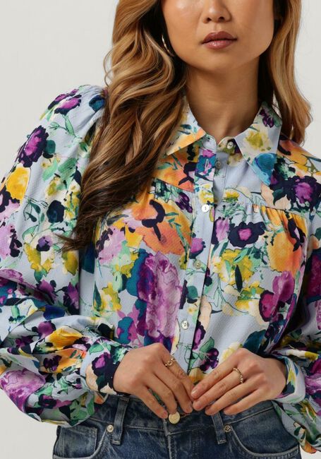 Blaue Y.A.S. Blusen YASANNINA LS SHIRT - large