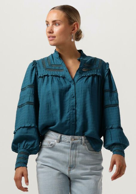 Blaue Y.A.S. Bluse YASHENJA LS SHIRT S. - large