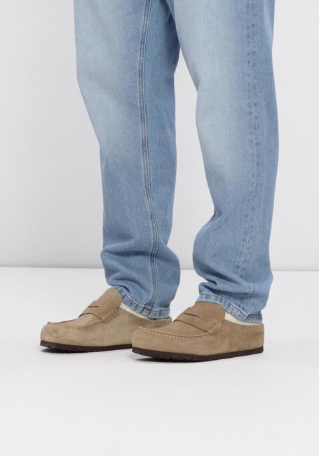 Beige BIRKENSTOCK Slipper NAPLES - large