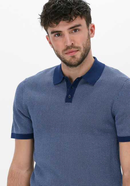 Blaue DRYKORN Polo-Shirt TRITON 423053 - large