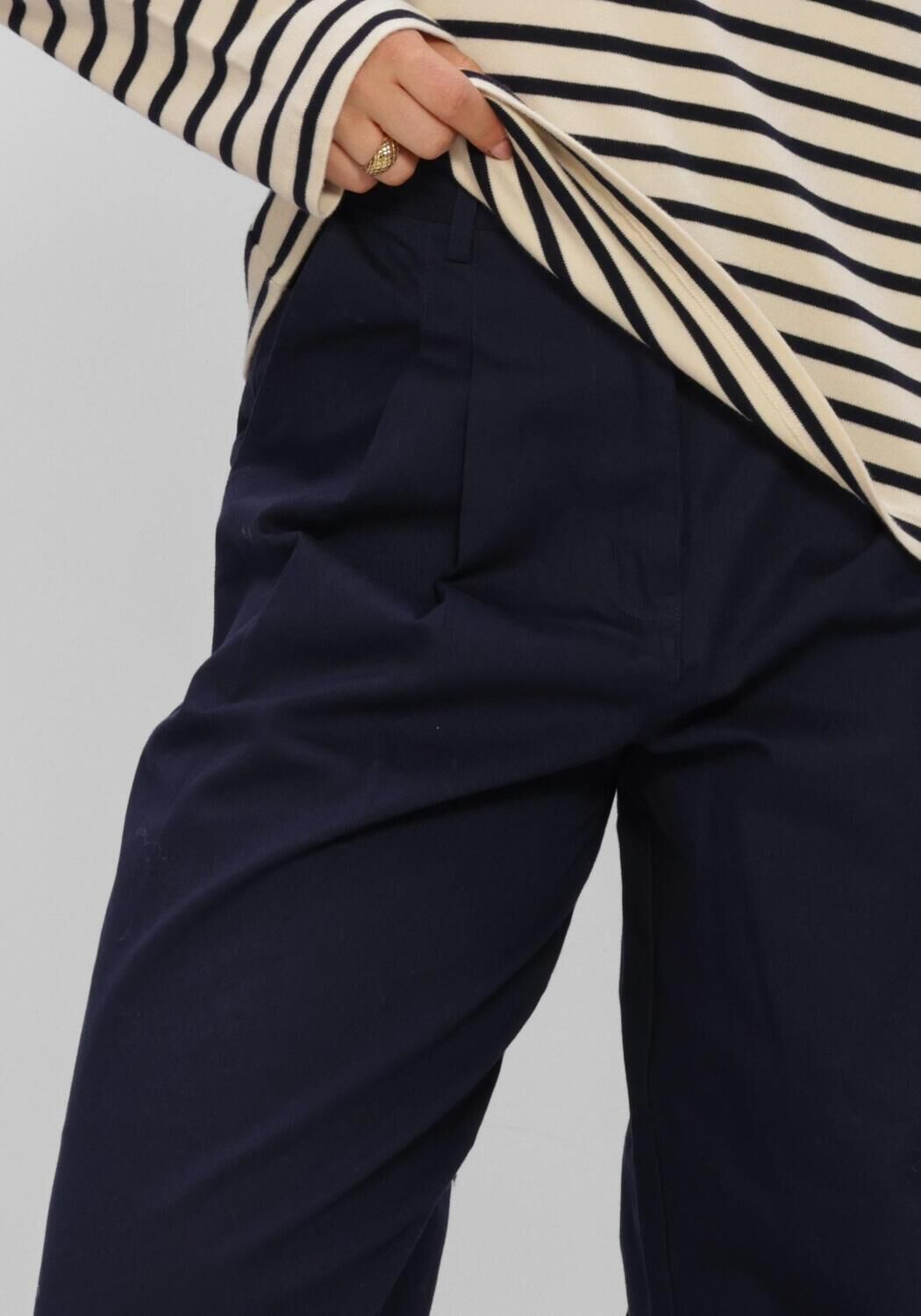 Dunkelblau BOII STUDIOS Weite Hose JULIE - large