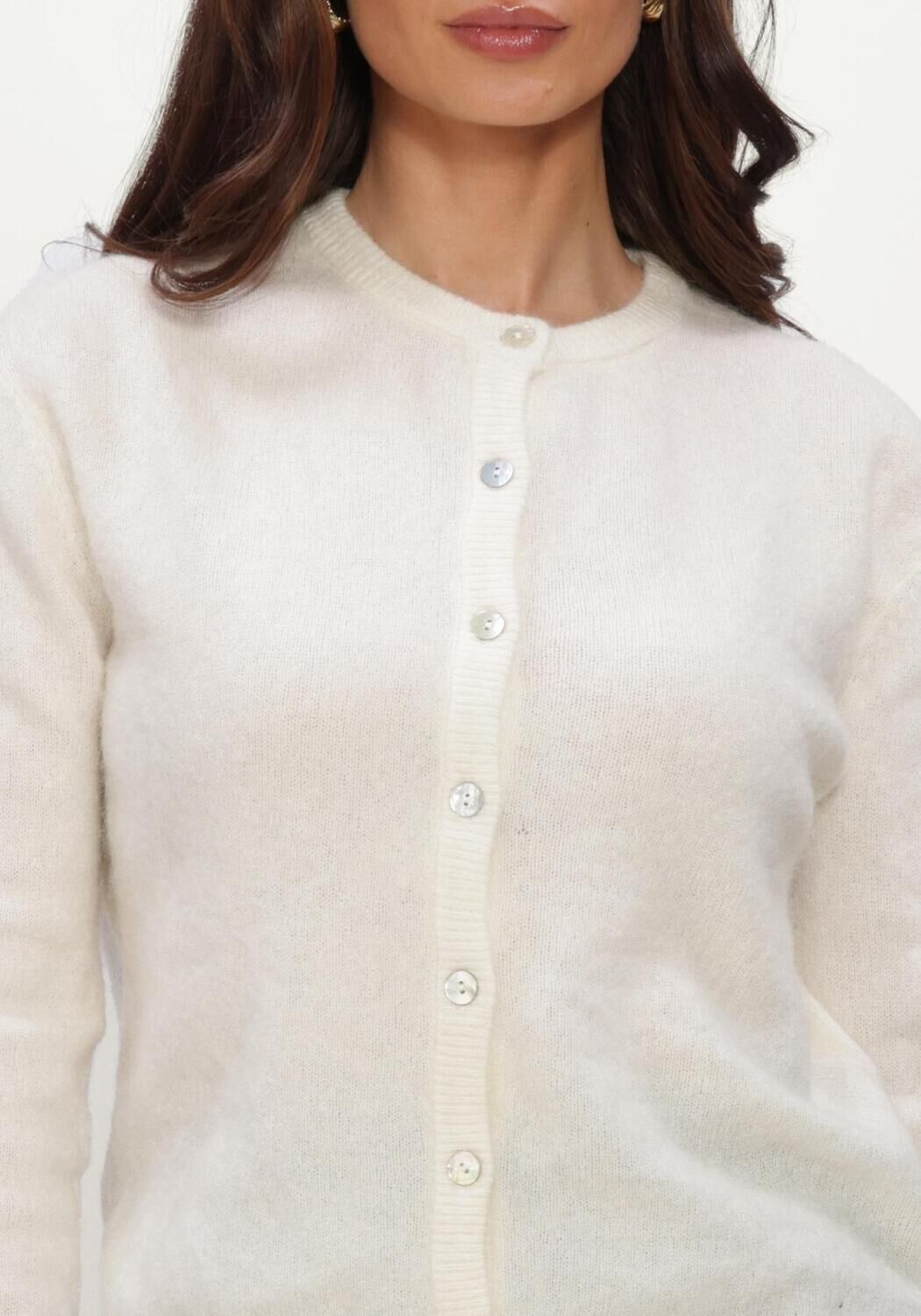 Ecru LINA LOCCHI Strickjacke LL-BERBER - large