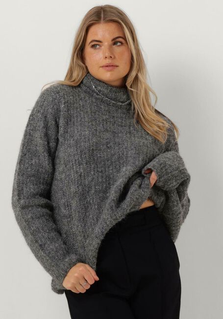 Graue MY ESSENTIAL WARDROBE Rollkragenpullover MEENAHW KNIT ROLLNECK - large