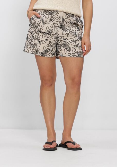 Beige OBJECT Kurze Hosen OBJKERRY HW SHORTS - large