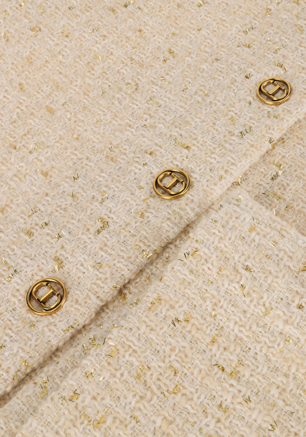 Nicht-gerade weiss TWINSET MILANO Minirock 242TP2125 - large