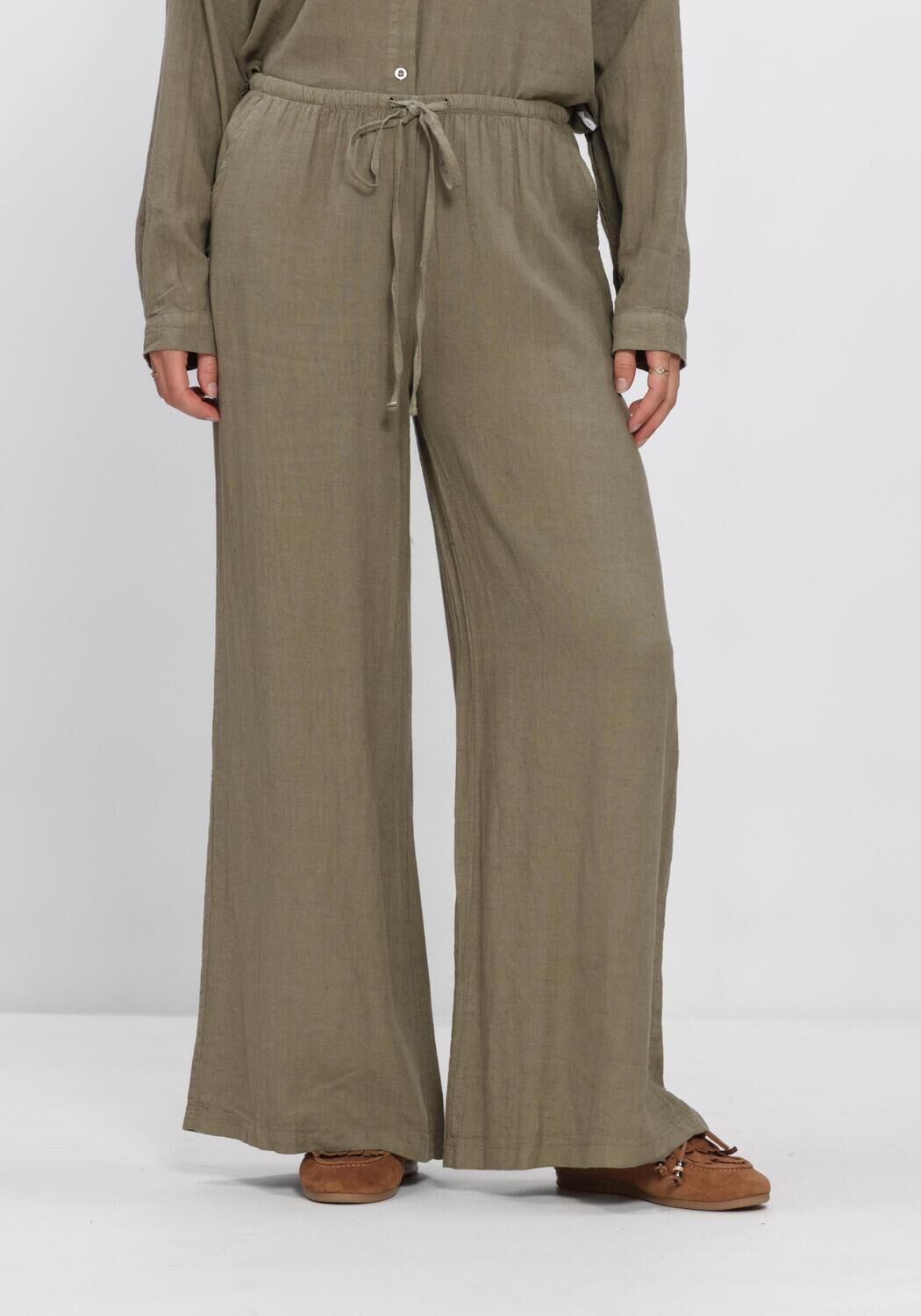 Gr&uuml;ne SIMPLE Lange Hosen TROUSER - large
