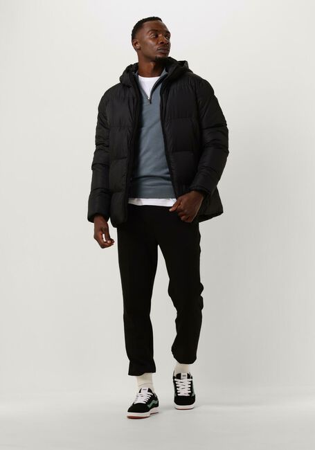 Schwarze PUREWHITE Wattierte Jack SHORT PADDED JACKET - large