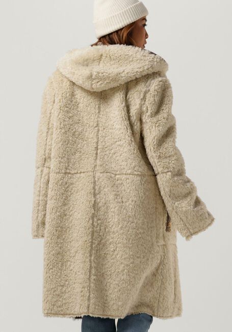 Dunkelgrau GOOSECRAFT Lederjack ADELYN COAT - large