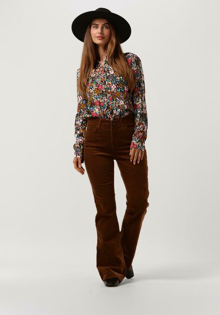 Braune FABIENNE CHAPOT Schlaghose EVA CORDUROY FLARE TROUSERS - large