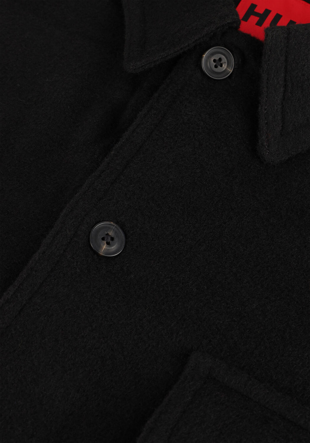 Schwarze HUGO Overshirt ENALU - large