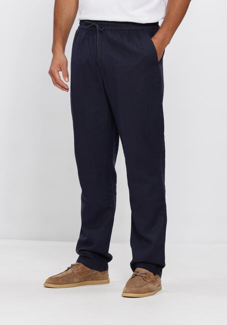 Dunkelblau LES DEUX Weite Hose PATRICK LINEN PANTS - large