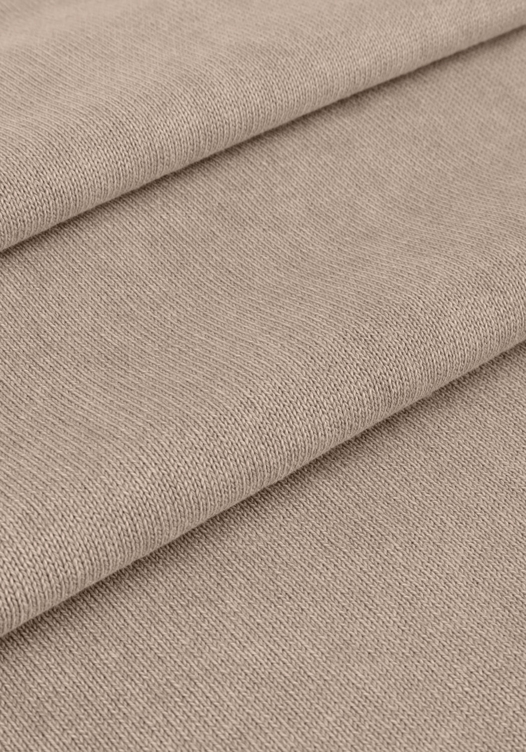 Sand PUREWHITE T-shirt FLAT KNITTED SHIRT SHORTSLEEVE WITH SMALL LOGO ON CHEST - large