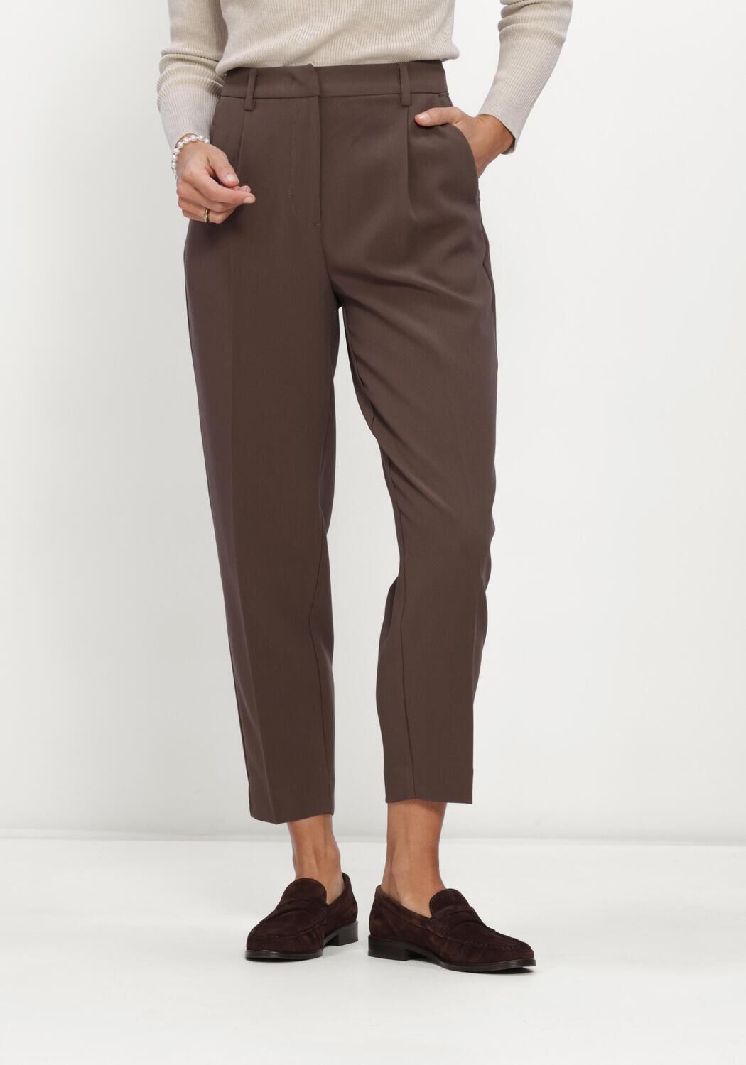 Braune BRUUNS BAZAAR Hosen CINDYSUSBBDAGNY PANTS - large