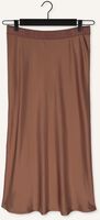 Braune SUMMUM Midirock SKIRT SATIN Braune SUMMUM Midirock SKIRT SATIN - medium
