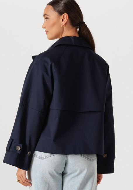 Dunkelblau WITHBLACK Jack WBLOPHELIA SHORT TRENCHCOAT - large
