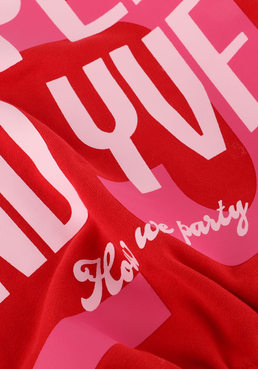 Rote HARPER & YVE Sweatshirt HOWWEPARTY-SW - large