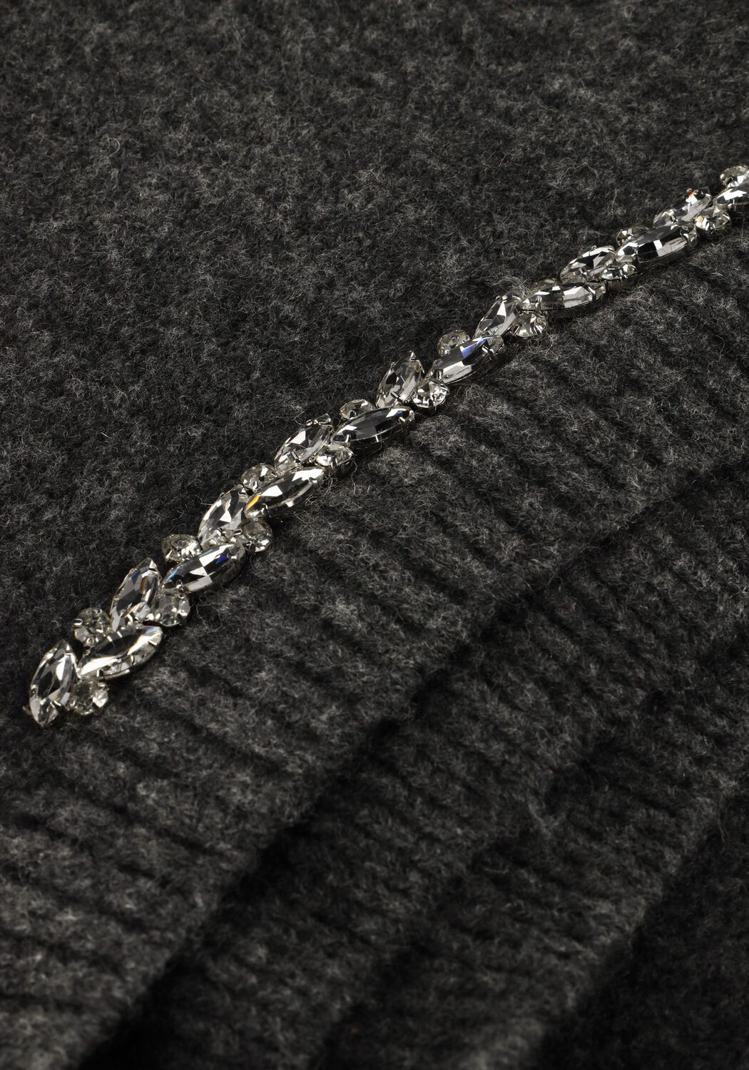 Dunkelgrau COPENHAGEN MUSE Pullover CMIBRA-WAISTCOAT - large