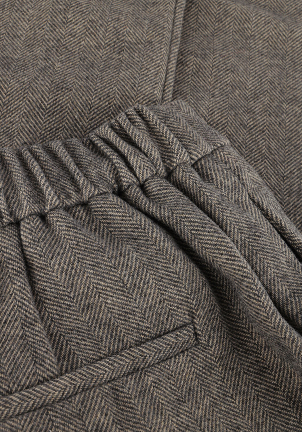 Graue MSCH COPENHAGEN Hose MSCHILLUNE LONG PANTS - large