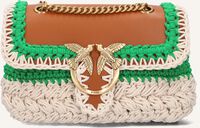Cognacfarbene PINKO Handtasche LOVE MINI PUFF TECHNO Cognacfarbene PINKO Handtasche LOVE MINI PUFF TECHNO - medium
