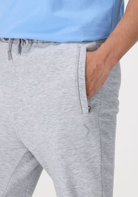 Hellgrau CRUYFF Jogginghose AIMAR PANT - 280 GSM BRUSHBACK WOVEN OVERLAYERS - large