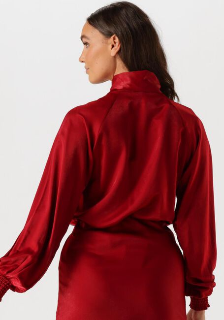 Rote MY ESSENTIAL WARDROBE Blusen ESTELLEMW SCARF BLOUSE - large