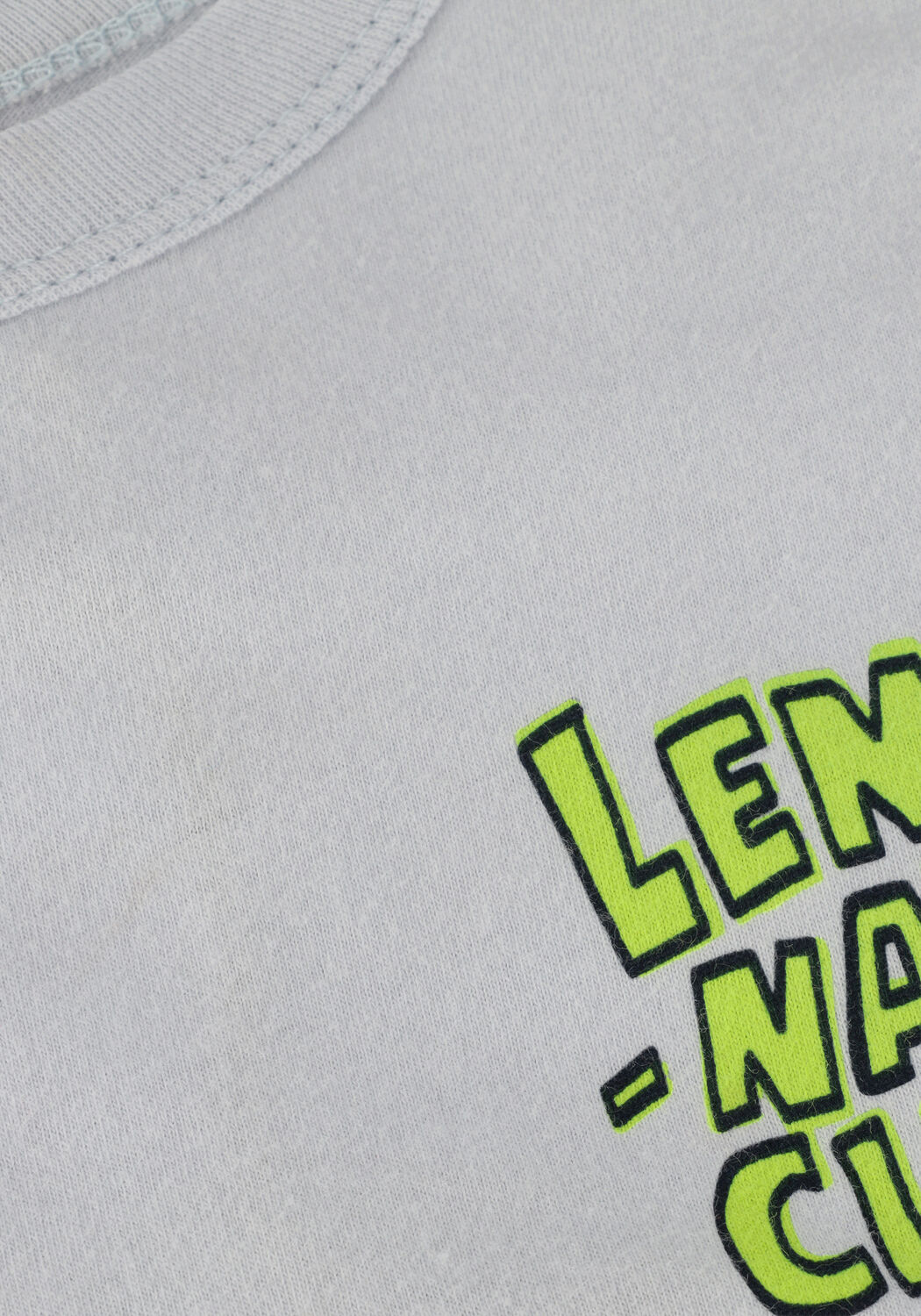 Blaue AO76 T-shirt MAT T-SHIRT LEMONADE - large