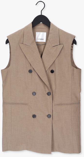 Taupe CO'COUTURE Gilet TAME OVERSIZED VEST - large