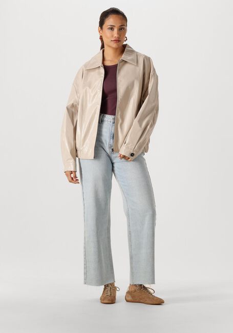 Beige WITHBLACK Jack WBLGILIAN VEGAN JACKET - large