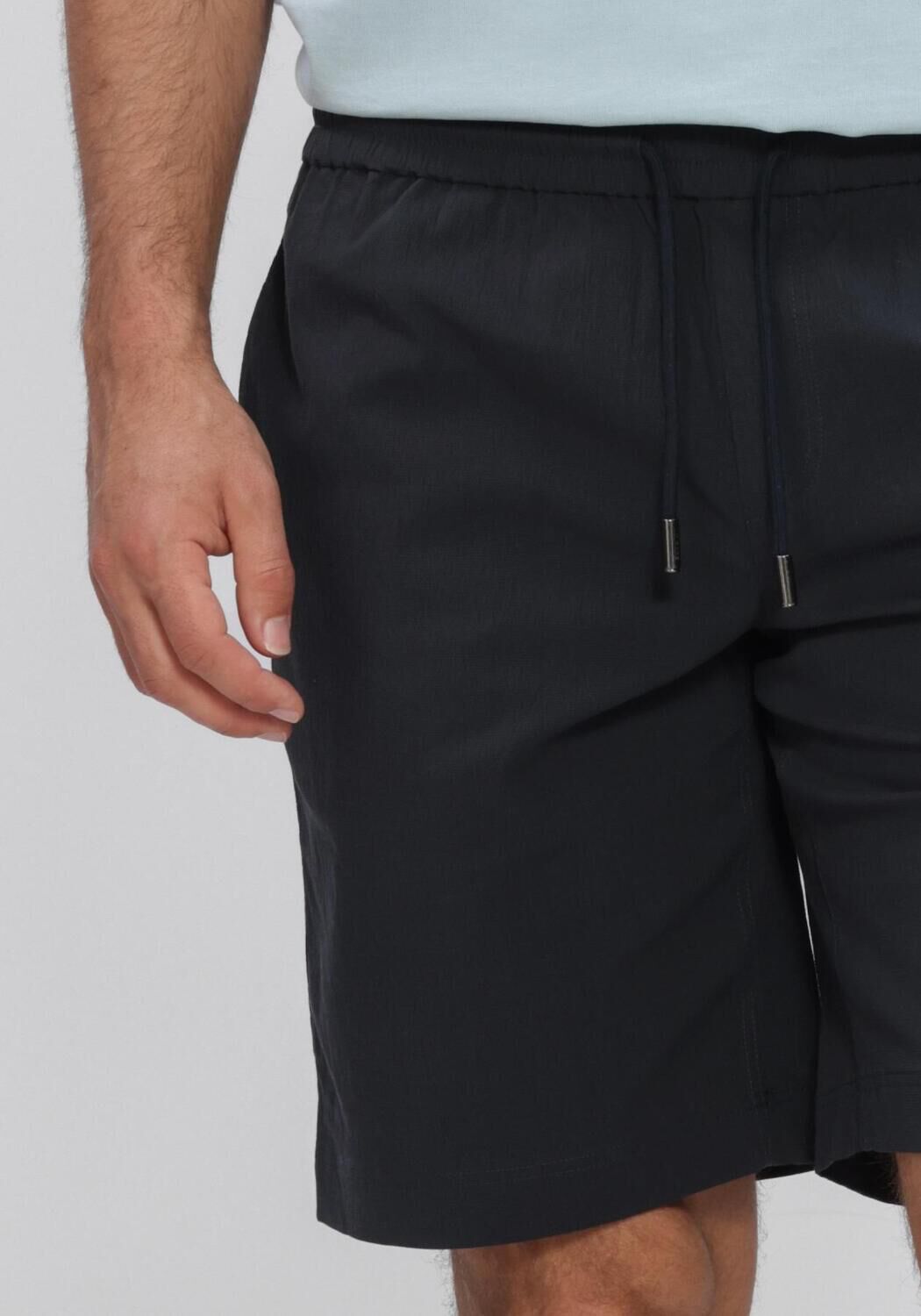 Dunkelblau JC RAGS Kurze Hose SHORT ANDY WRINKLE - large