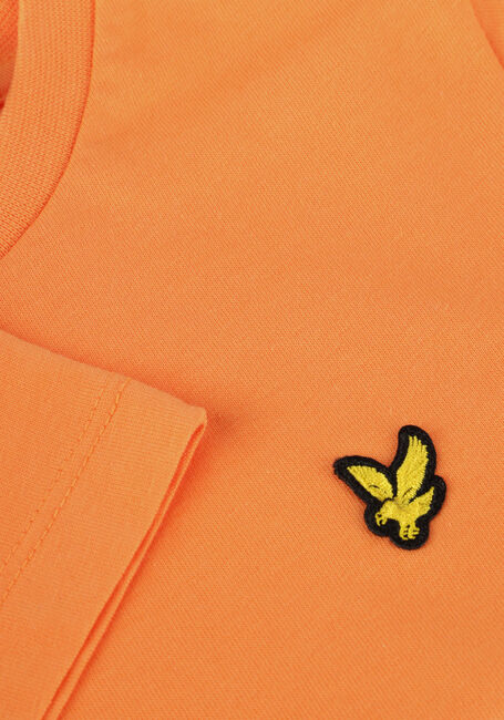 Orangene LYLE & SCOTT T-shirt PLAIN T-SHIRT - large