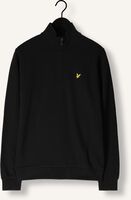 Schwarze LYLE & SCOTT Sweatshirt LOOPBACK QUARTER ZIP SWEAT Schwarze LYLE & SCOTT Sweatshirt LOOPBACK QUARTER ZIP SWEAT - medium