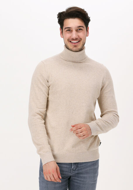Beige SAINT STEVE Rollkragenpullover COEN - large