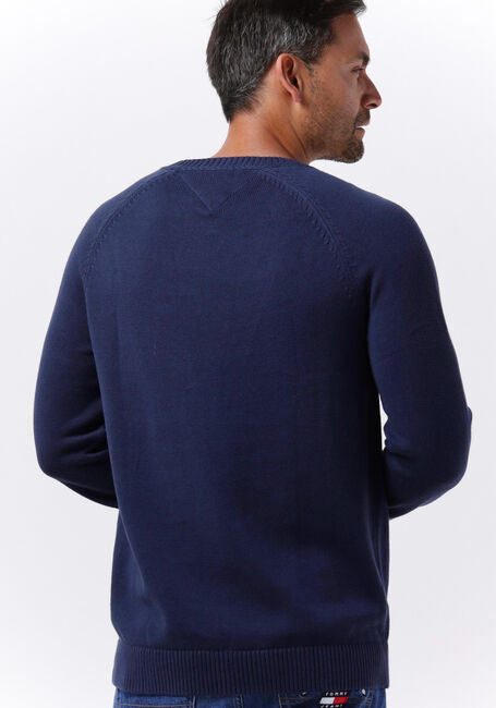 Dunkelblau TOMMY JEANS Pullover TJM REGULAR FLAG SWEATER - large