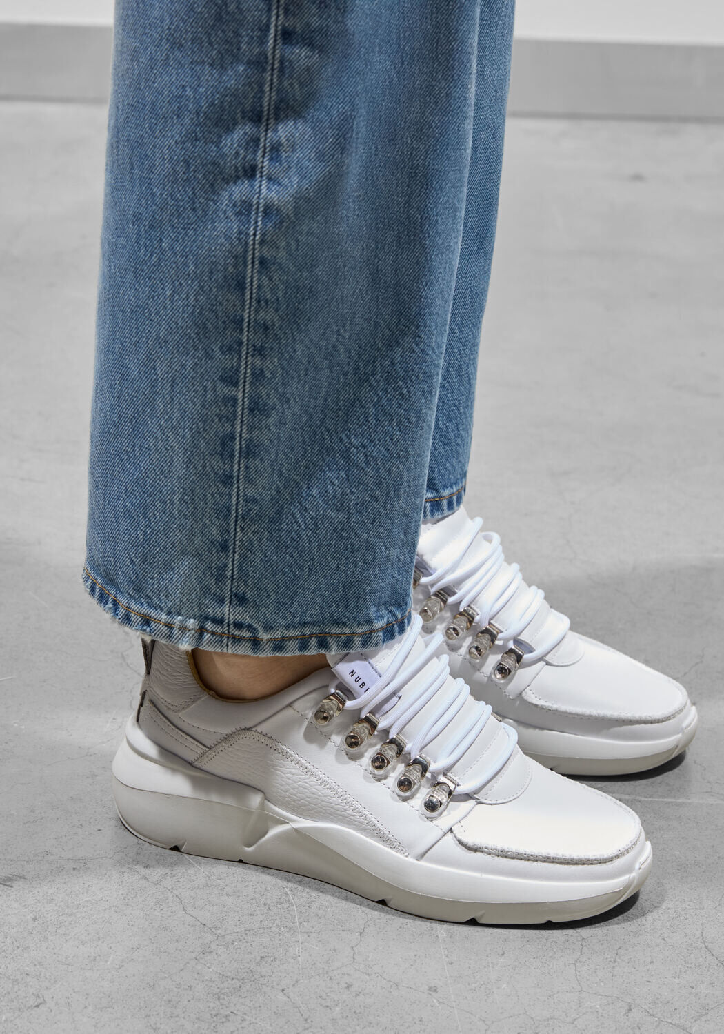 Wei&szlig;e NUBIKK Sneaker Low ROQUE ROMAN MEN - medium