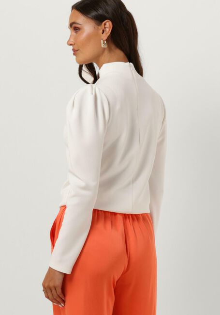 Weiße SELECTED FEMME Rollkragenpullover SLFFENJA LS T-NECK TOP - large