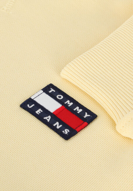 Gelbe TOMMY JEANS Sweatshirt TJM COLLEGIATE CREW - large