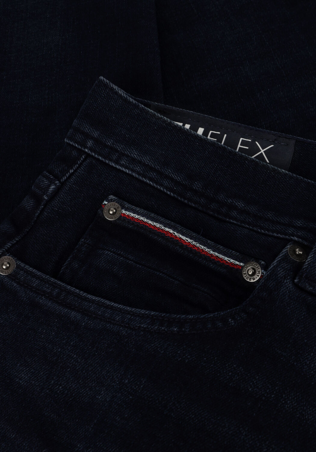 Graue TOMMY HILFIGER Tapered jeans TAPERED HOUSTON PSTR MODOC IND - large